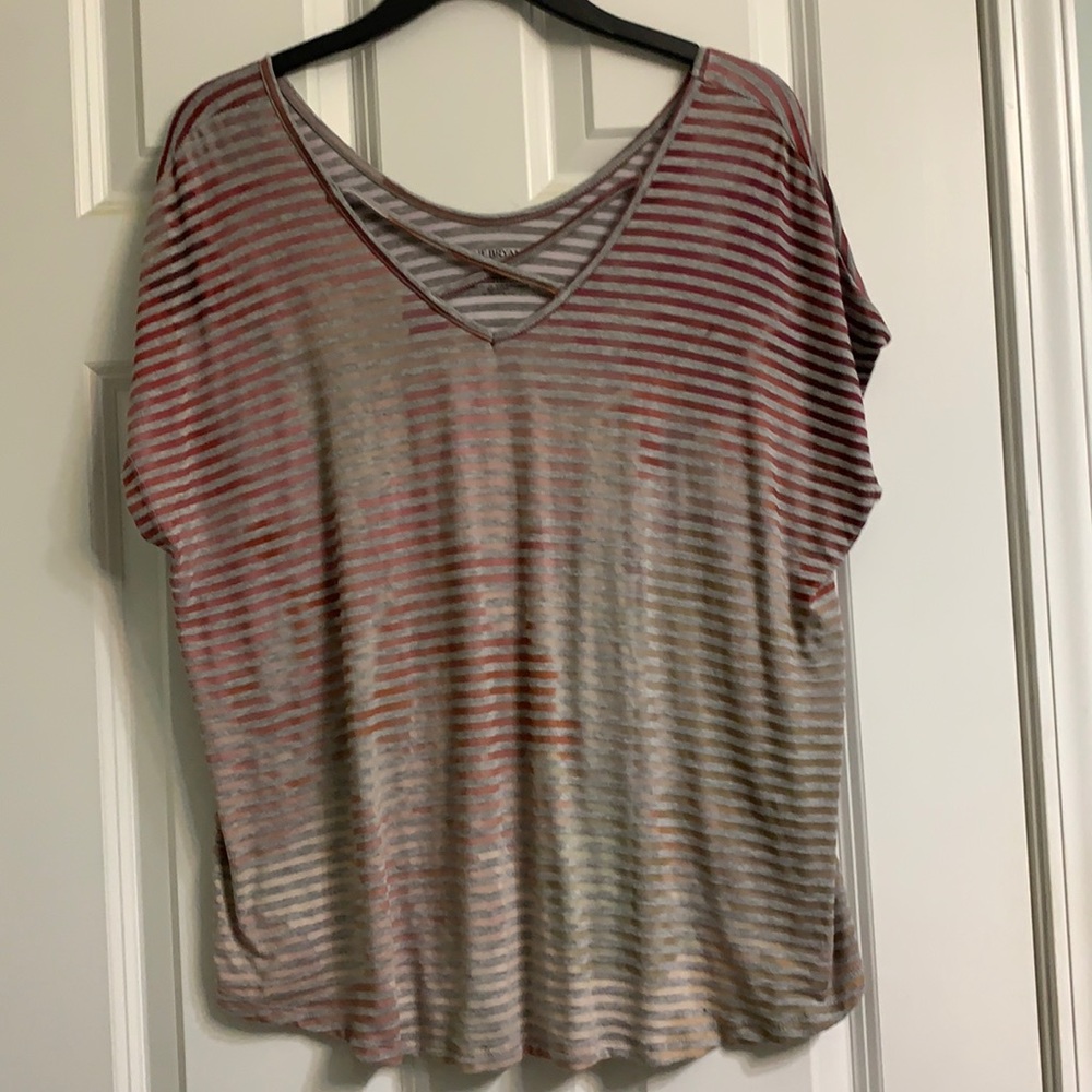 Lane Bryant striped t-shirt